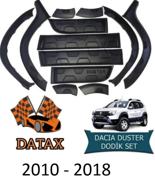 Juego de aletines y molduras laterales para Dacia Duster – Tienda 4×4