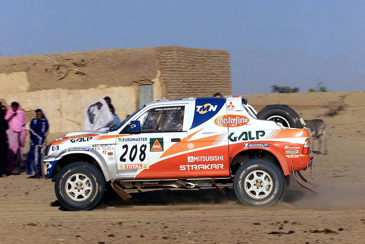 El Dakar 2001 en televisión