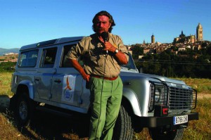 Land Rover con la ruta Quetzal BBVA 2003