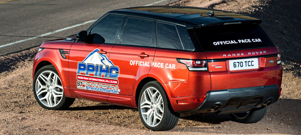 El Range Rover Sport abrió recorrido en la Carrera Pikes Peak International Hill Climb