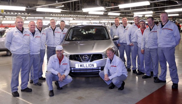 Nissan produce un millón de Qashqai en Europa