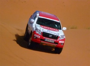 Toyota España en el Dakar 2011