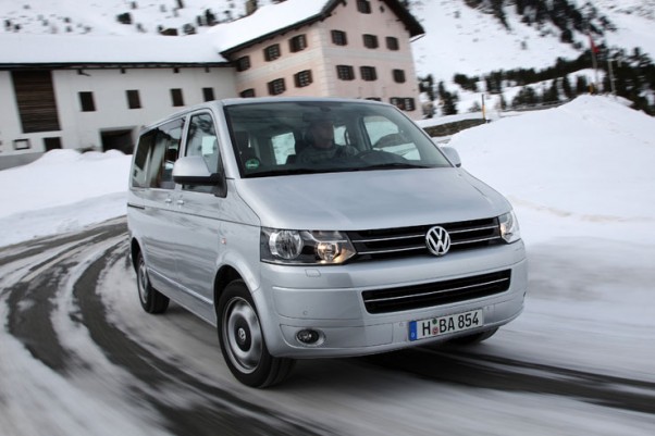 La gama T5 de Volkswagen recibe la tracción 4Motion