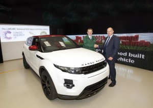 Sale de la Factoría de Halewood el Land Rover un millón