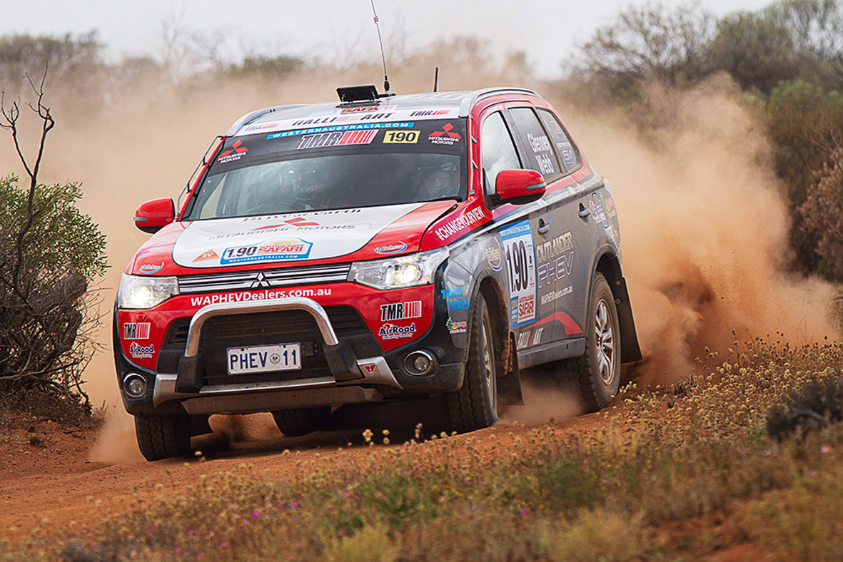 Mitsubishi se impone en el Australasian Safari 2014