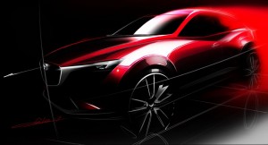 Mazda presentará el CX-3 en el Salón de los Ángeles