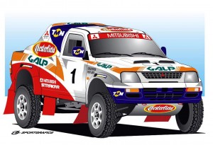 Mitsubishi L200 Strakar Carlos Sousa Dakar 2001