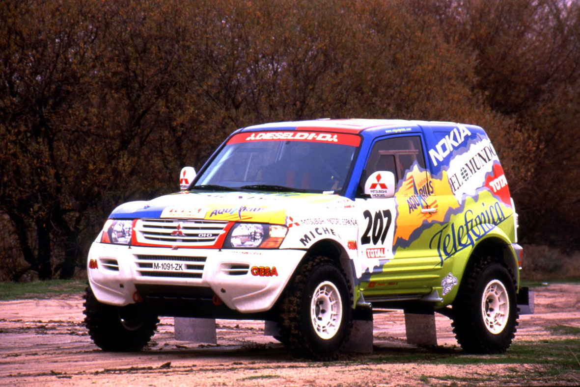 Mitsubishi Montero Miguel Prieto Dakar 2001