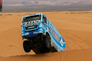 Primera posición en camiones para MAN en el Rally Oilibia de Marruecos 2013