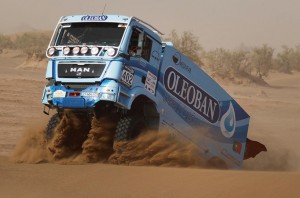 El equipo de Elisabete Jacinto con Man sube al podio en el Rally de Marruecos 2012