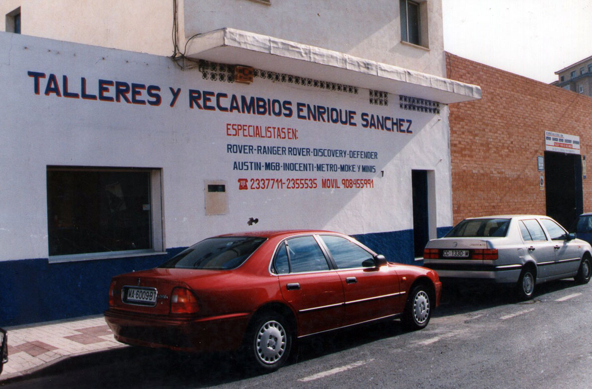 Talleres y Recambios Enrique Sánchez Ramírez, la vieja escuela de Land Rover