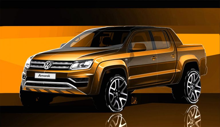 Volkswagen adelanta las líneas del nuevo Pick-Up Amarok