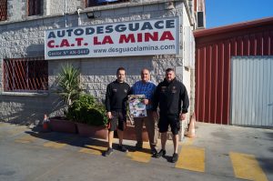 Autodesguace CAT La Mina y Grúas Texeira cierran un acuerdo de colaboración con la V Ruta Solidaria 4×4 Málaga