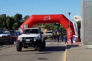 Un centenar de vehículos se dan cita en la quinta edición de la Ruta Solidaria 4×4 Málaga
