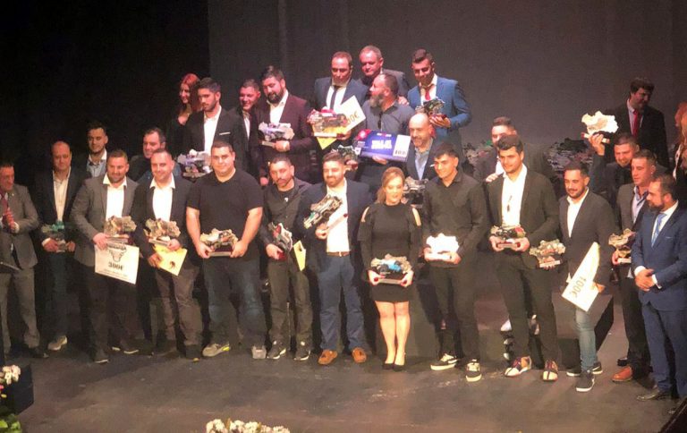Los vencedores en el Campeonato Extremo de Andalucía CAEX 4×4 2019 reciben sus premios en la Gala de Campeones