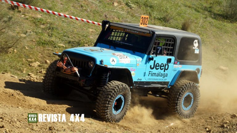 Jeep Wrangler del equipo Team VanEli en el Campeonato Extremo 4×4 de Andalucía Pizarra 2020