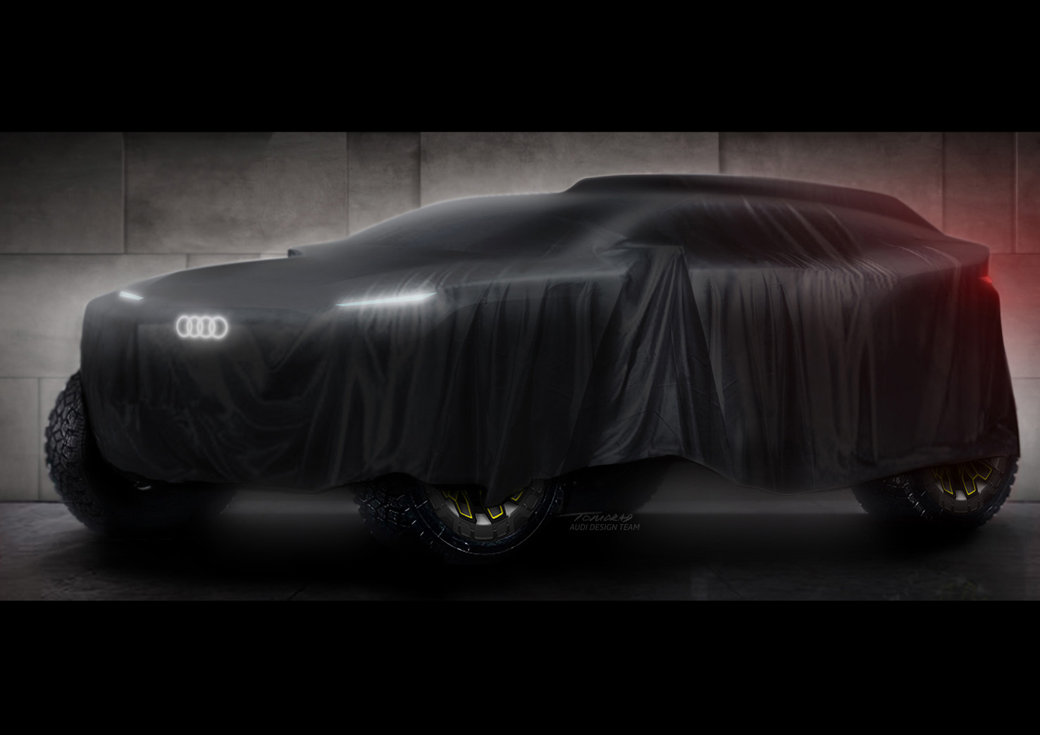 Prototipo Audi para el Dakar 2022.