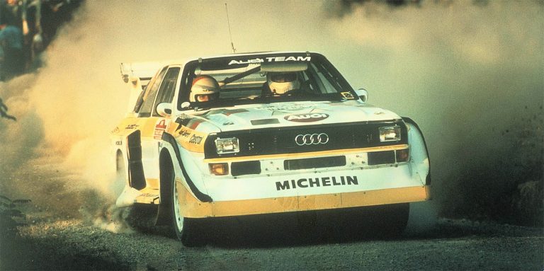 Audi Quattro, una trayectoria deportiva de éxitos que comenzó en 1981 con su debut en el Mundial de Rallyes