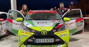 Salvador España y Miriam Antelo, pilotos del Rally Team Andalucía.