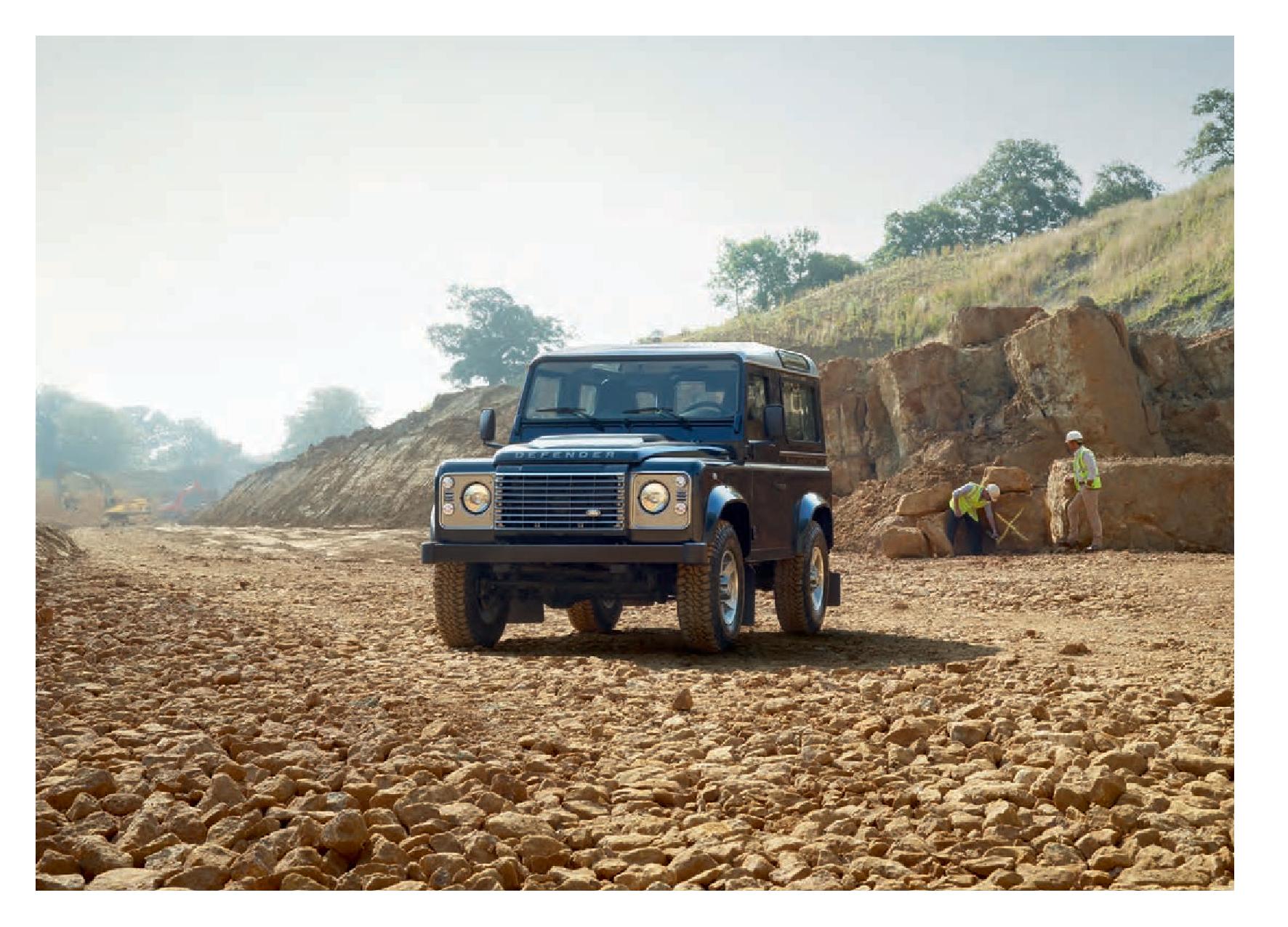 Catálogo Land Rover Defender 2014