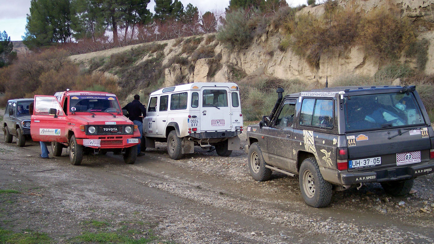 La comarca de Guadix acoge la Ruta Presentación del Raid Mil Kasbahs 2004