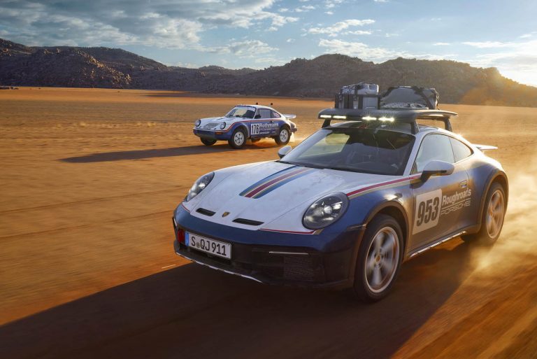Porsche presenta el 911 Dakar, su versión mas aventurera y solo apta para grandes bolsillos