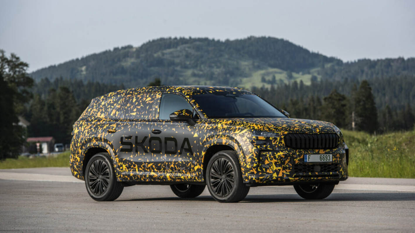 Škoda da a conocer las especificaciones técnicas del nuevo Kodiaq 2024