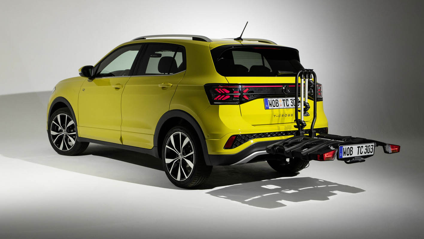 Volkswagen muestra la actualización para su SUV pequeño T-Cross de cara al 2024