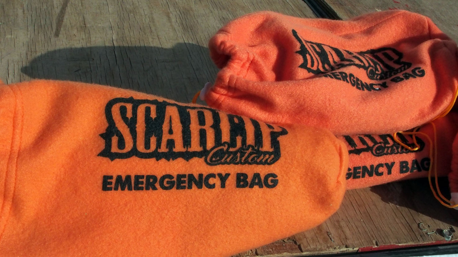 Scarlip Emergency Bag.