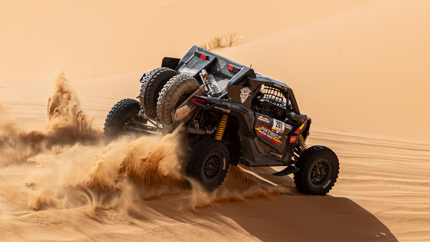 El equipo Patriot Racing Team recupera posiciones en la sexta etapa del Morocco Desert Challenge 2024